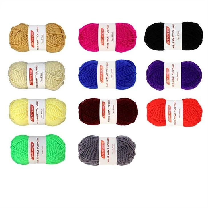 acrylic knitting yarn